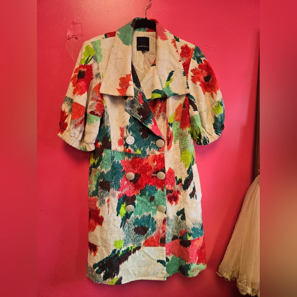 Nanette Lepore Multicolor Patterned Jacket - image 1